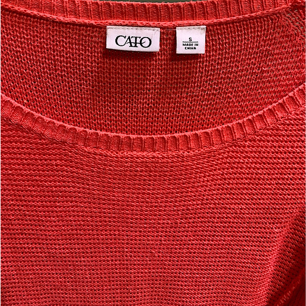 The inside out sweater size small